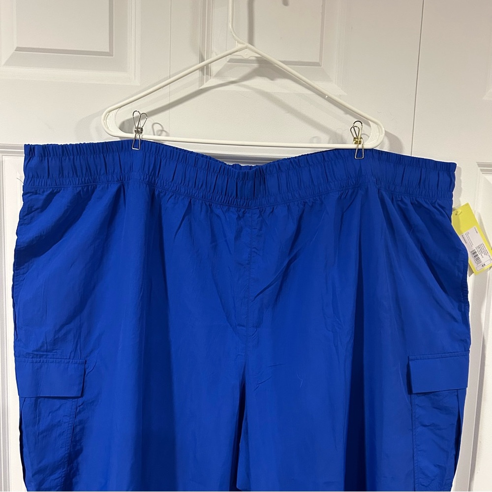 NWT All in Motion Blue Cargo Pants Size 4X Women’s - Picture 3 of 12
